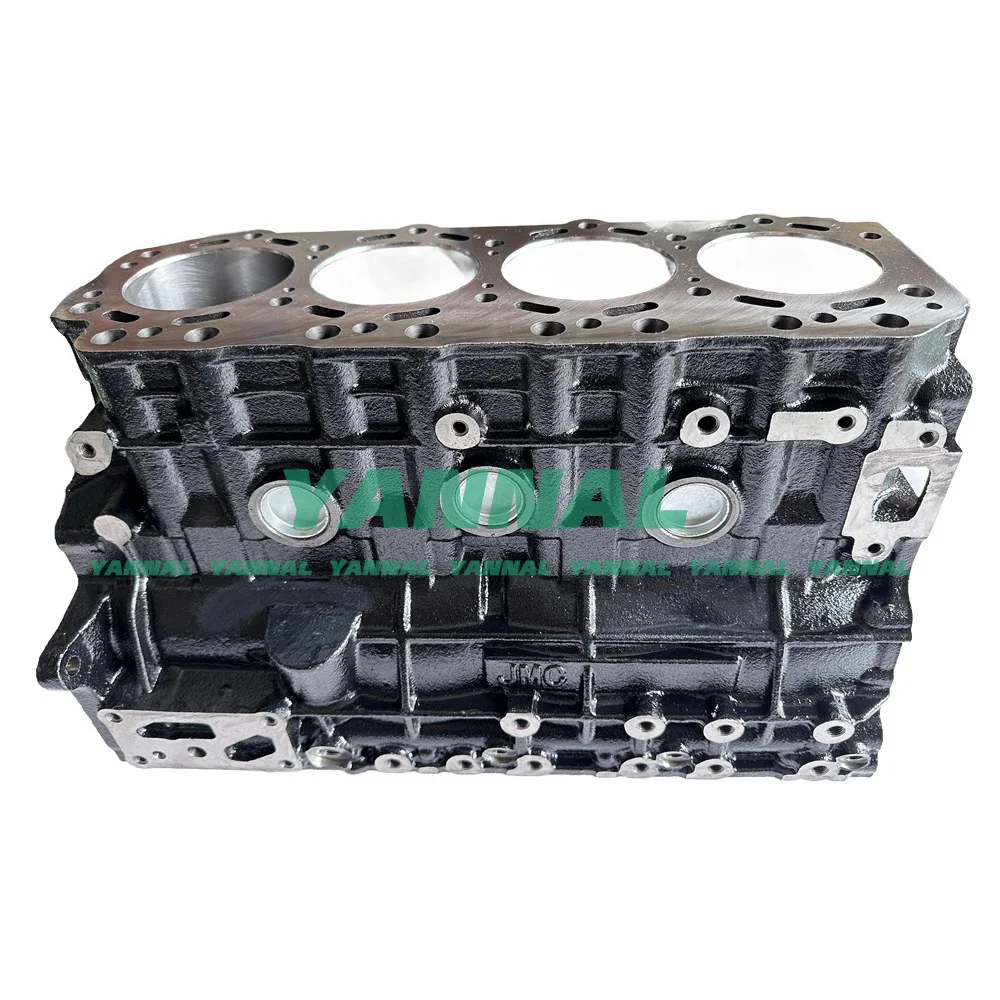 4JB1 Cylinder Block Assembly For Isuzu Excavator Engine Parts