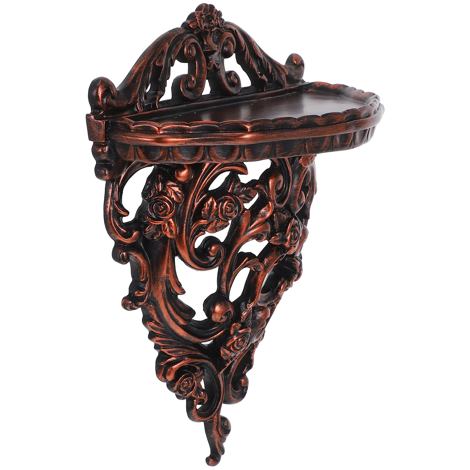Soporte de pared para colgar decoraciones para el salón, estante de almacenamiento, tablero, estantes flotantes de resina para teléfono