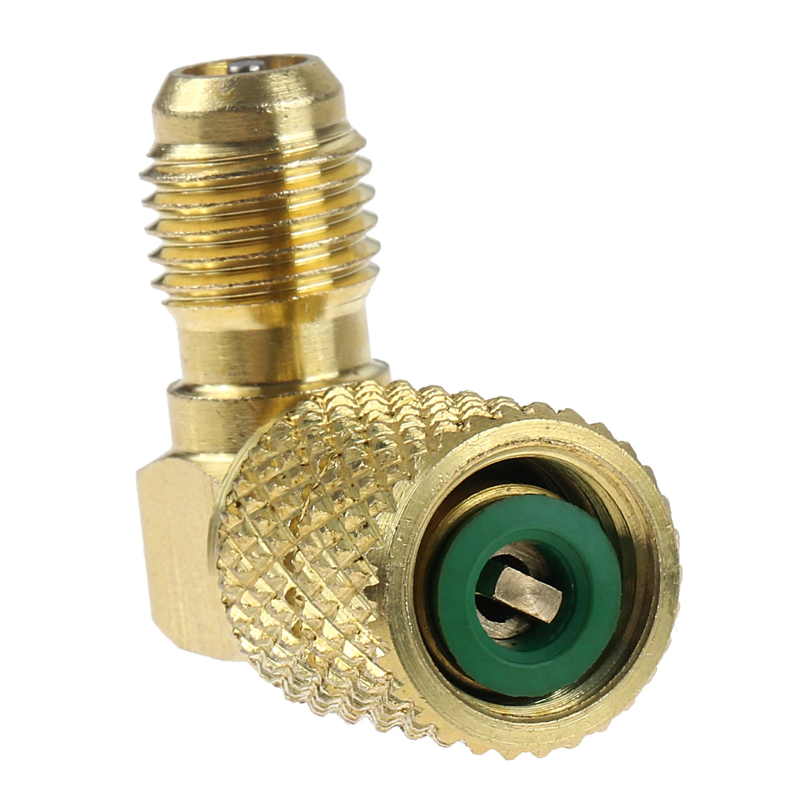 R410 5/16 "SAE żeński do 1/4" SAE męski Adapter mosiężna złączka do R410a R32 klimatyzacja czynnik chłodniczy Mini System Split — zdjęcie 4