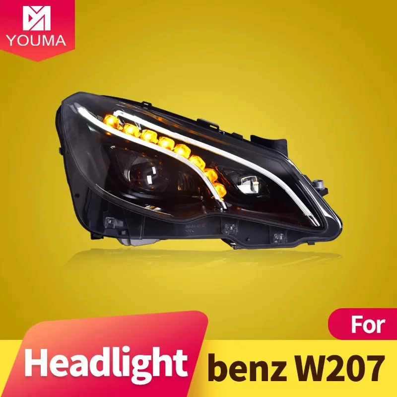 Car Styling Head Lamp for Mercedes-benz E-class W207 2010-2017 Headlights LED Headlight Projector Lens DRL Auto Accessories