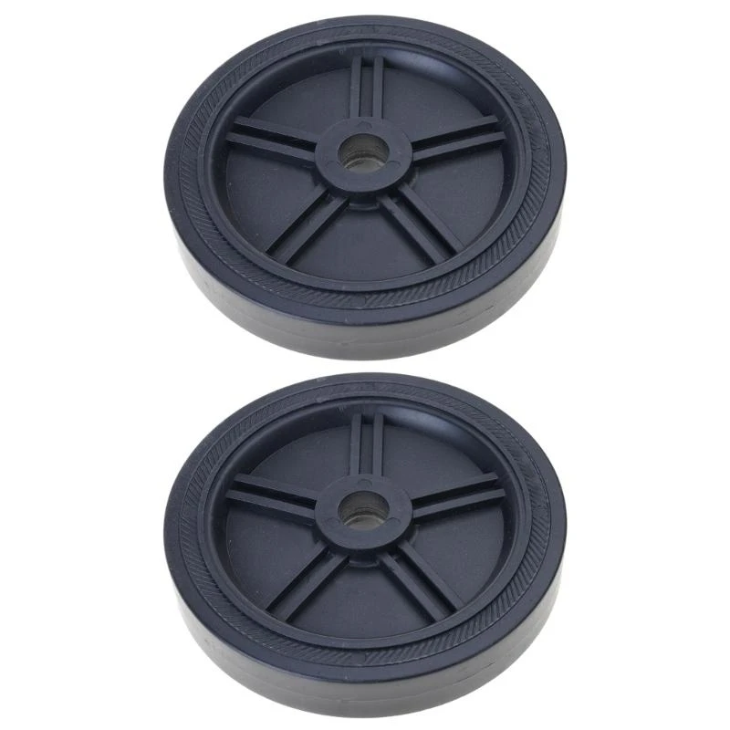 

Durability Air Compressor Replacement Wheel 2Pcs 20/25mm Mounting Hole Heavy Duty Quiet Casters Portable Mobility Solution