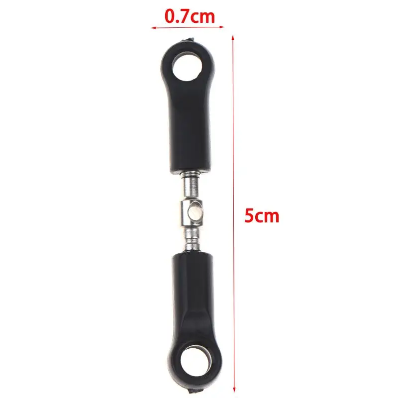 Adjustable 1/16 RC Camber Link 2Pcs PA Steel Steering Tie Rod for 16101 16102 RC Vehicle Upgrades