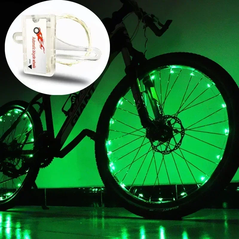 

1PC Bicycle Wheel Decorative Light 3 Safety Modes MTB Waterproof Wheel Spoke Light Night Cycling Warning Bicycle Accessories