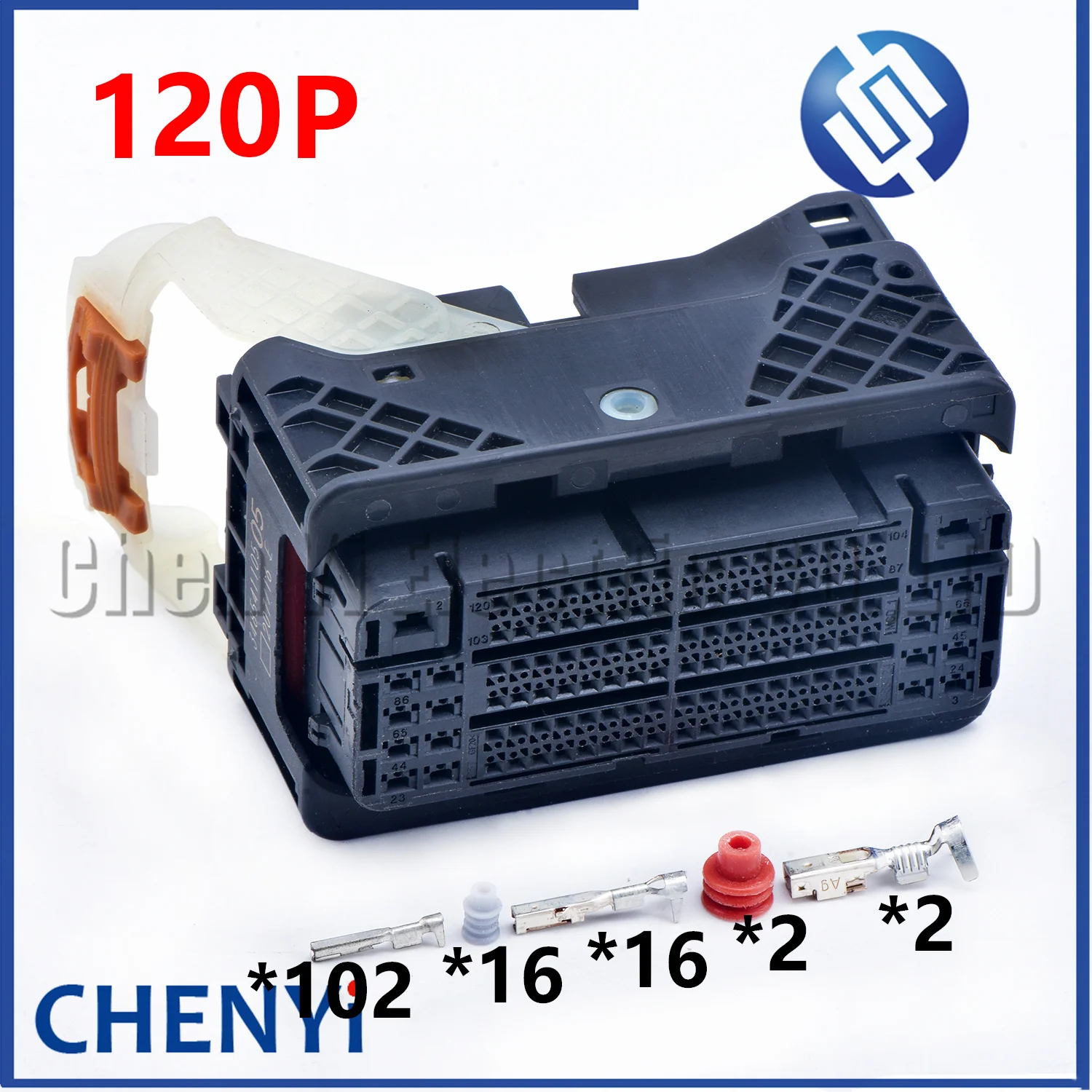 120 Pin Auto connector Computer board ABS pump ECU Plug 348541105 34854-1105 For Renault Megane Peugeot 508 408 308 Citroen C4