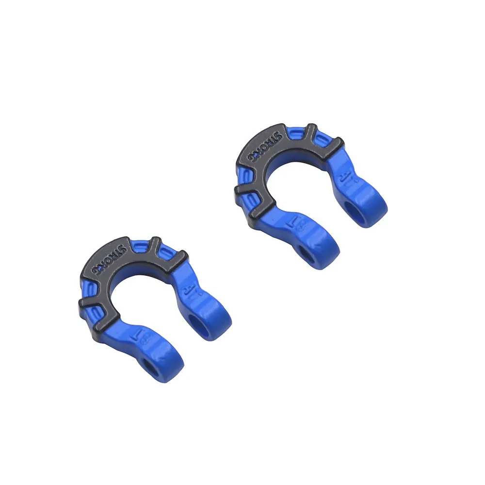 Metall Vorne Hinten Stoßstange Anhänger Haken Hitch Rettungs Abschleppschäkel Für 1/10 Rc Crawler Auto Traxxas Trx4 Trx6 Axial Scx10 D90 Yikong – Detail 11