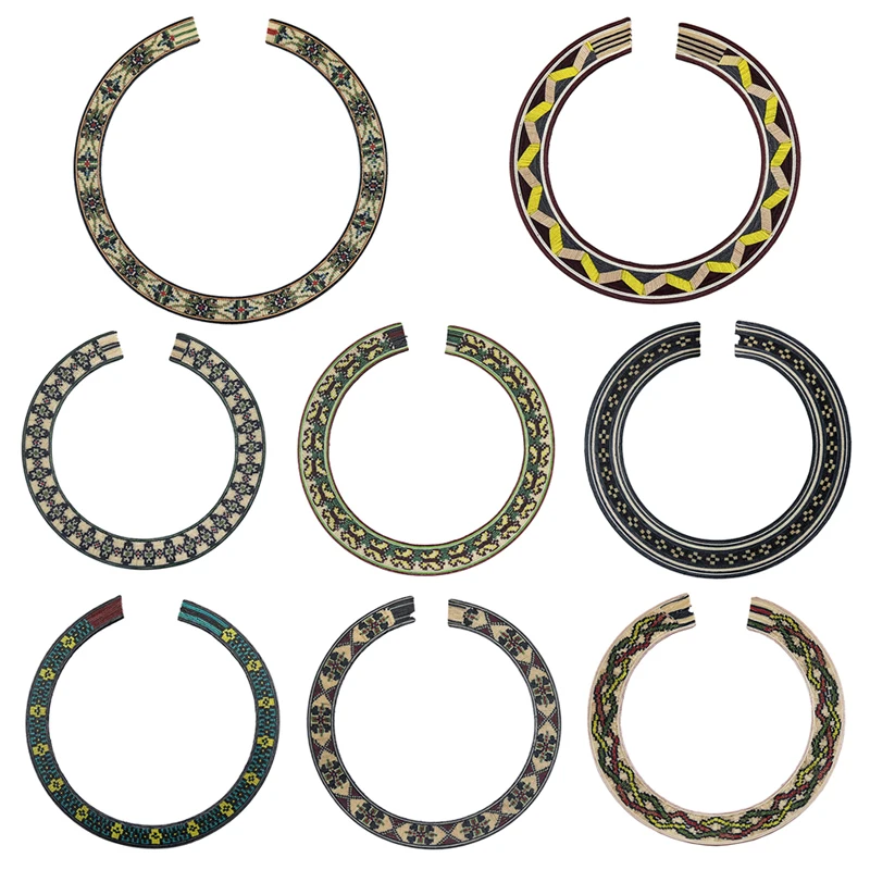 1PCS Ukulele Small Four-string Guitar Sound Hole Circle  Abalone Color Shell Mosaic Caliber Pattern Ukulele Accessories