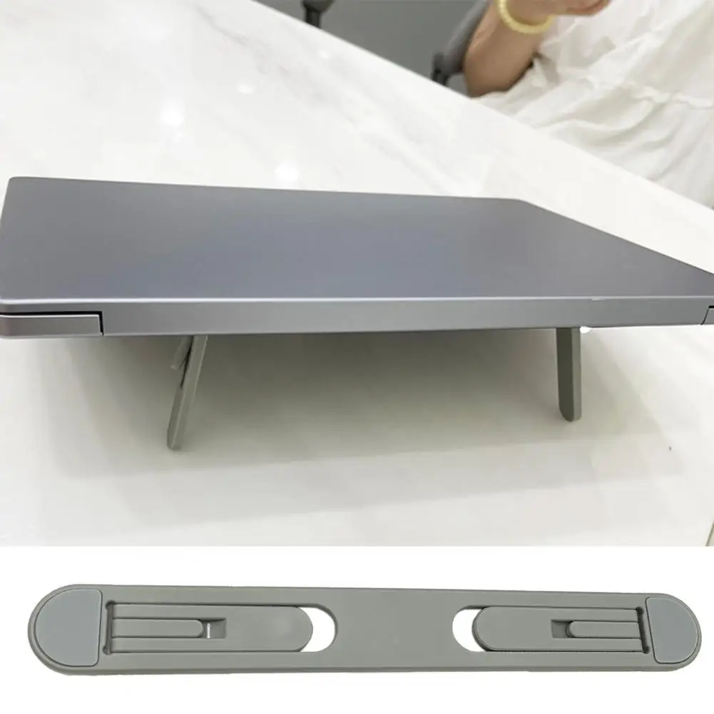 

Foldable Laptop Stand Adjustable Portable Notebook Bracket Support Base For Convenient Top