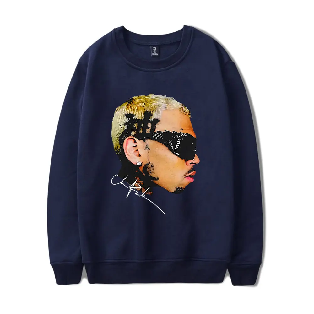 كريس براون ميرش 2025 بلوزات تأثيري النساء الرجال موضة الشارع الشهير الهيب هوب الرياضة البلوز البلوز