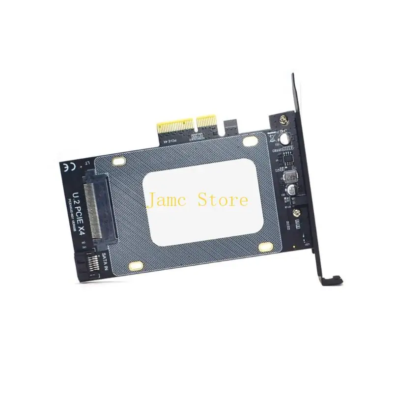 LX0B SFF-8639 to PCIe SSDs Adapter Card PCIE3.0 4X Expansion Card for 2.5inch SSDs Expansion Converter Replacement