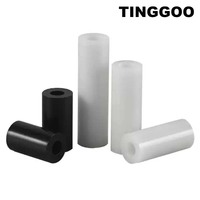 20/100pcs Black White ABS Nylon Plastic Non-Threaded Spacer Hollow Standoff Washer For PCB Board M3 M4 M5 M6 M8 M10 Screw Bolt