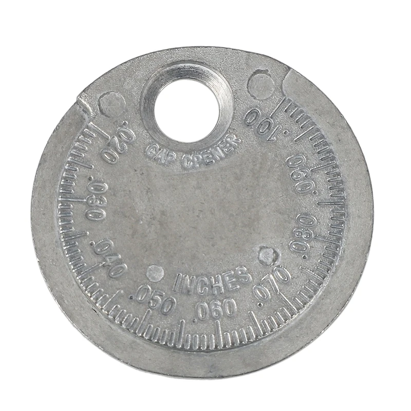 

Spark-Plug Gap Gauge Tool Measurement Coin-Type 0.6-2.4Mm Range Spark-Plug Gage