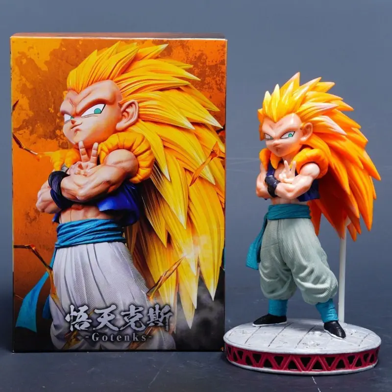 

Dragon Ball Super Saiyan Super Three Super Saiwu Tianx Super Anime Trendy Play Handmade Model Ornament