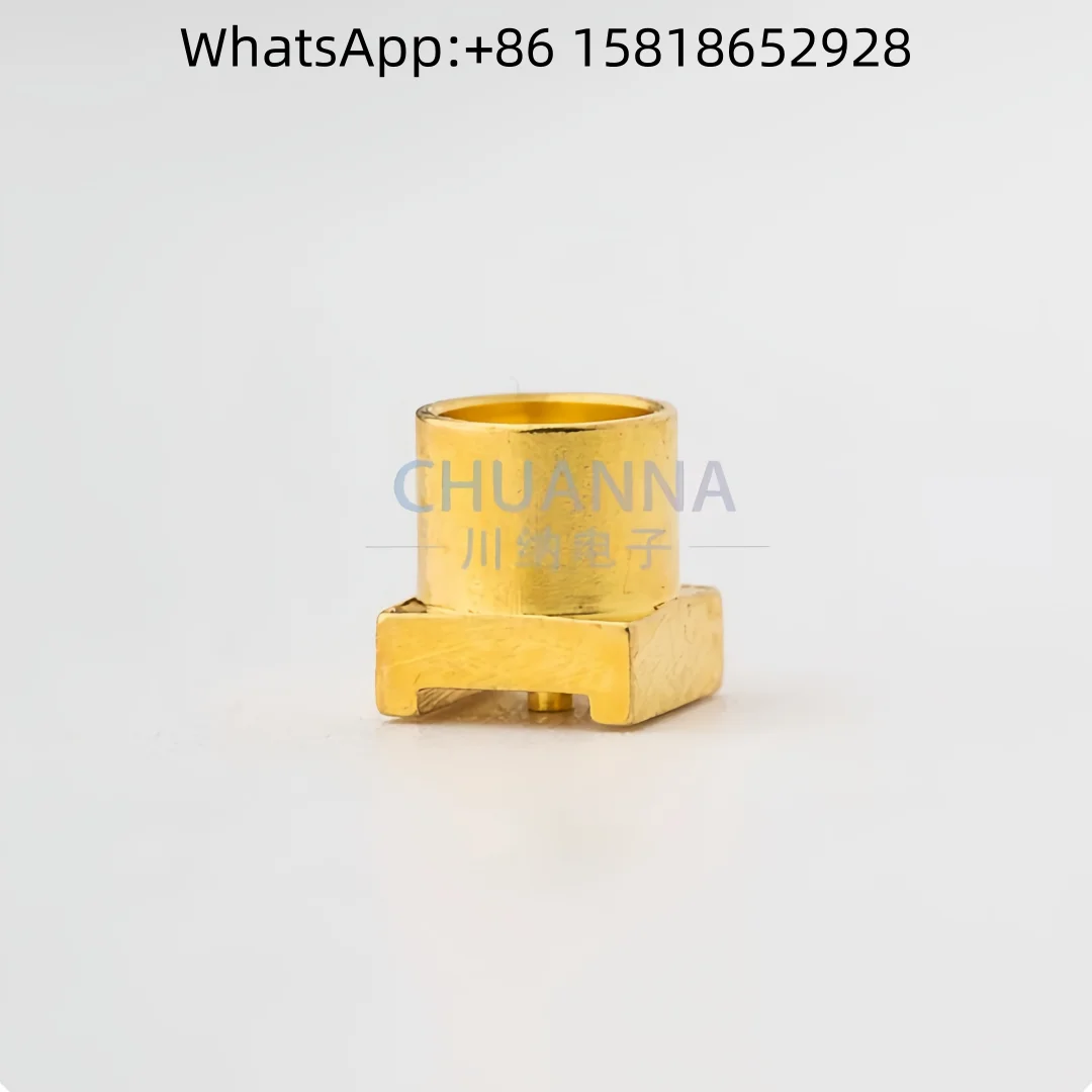 1pcs SMP-JSD1-L RF Connector Surface Mount Straight Plug SMP-JHD Ultra-Miniature Microstrip Solder Board SMP-JE