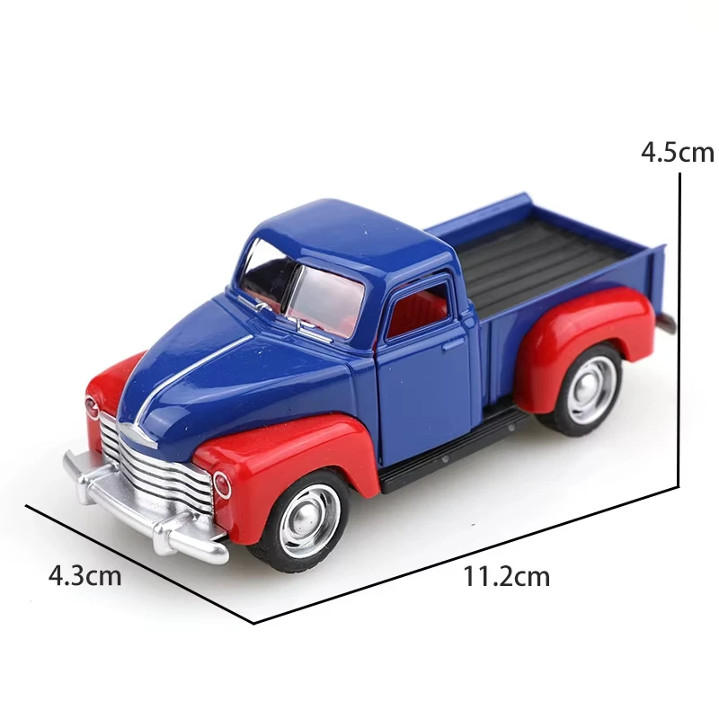 1:38 Legering Pickup Truck Model Kinderen Speelgoed Auto Decoratie Trek Auto Model Jongen Speelgoed Gegoten Educatief Speelgoed