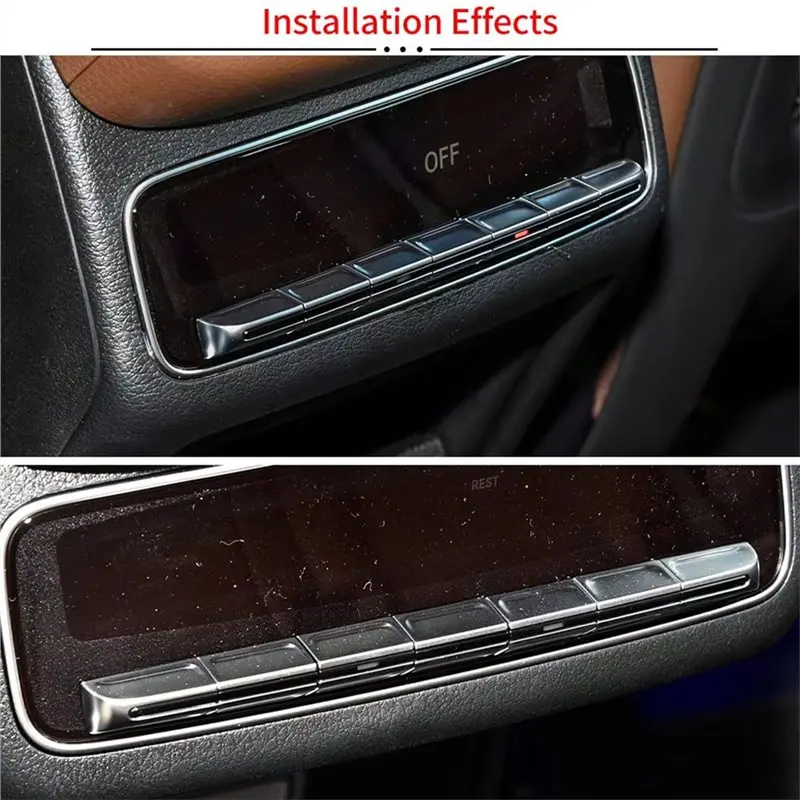 New-Rear Air Conditioner Control Switch Button For Mercedes Benz GLE GLS Class W167 2020-2024 Air Outlet Adjustment Cover