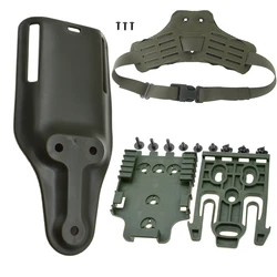 ARC RTI DUTY Mount Accessory Hunting Drop Leg Holster Thigh Belt Platform Gun Holster Adapter Base for GL 17 19 QLS 19 22