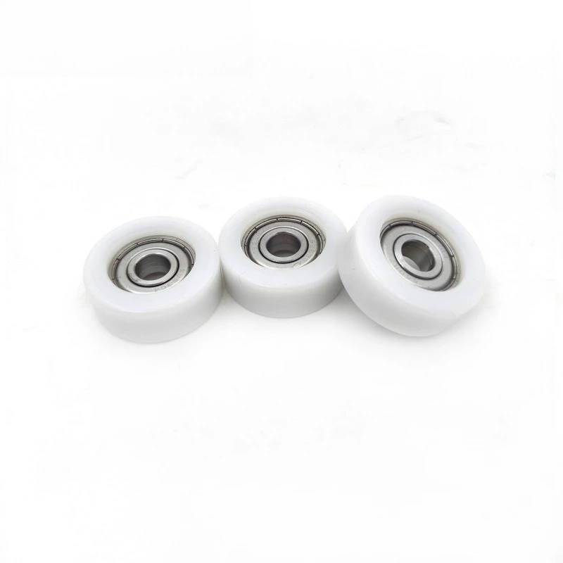 POM608 plastic-coated bearing, imported polyformaldehyde wear-resistant pulley 688 hard nylon plastic guide roller