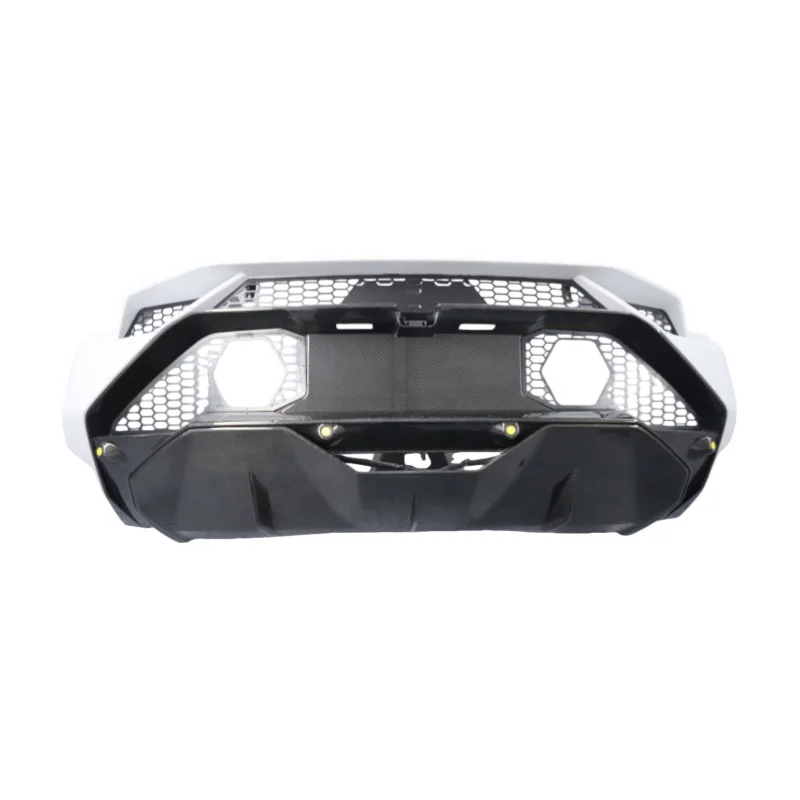 

For Lamborghini Huracan LP580 LP610 Perfect Decoration Tecnica Style True Dry Carbon Fiber Rear Bumper