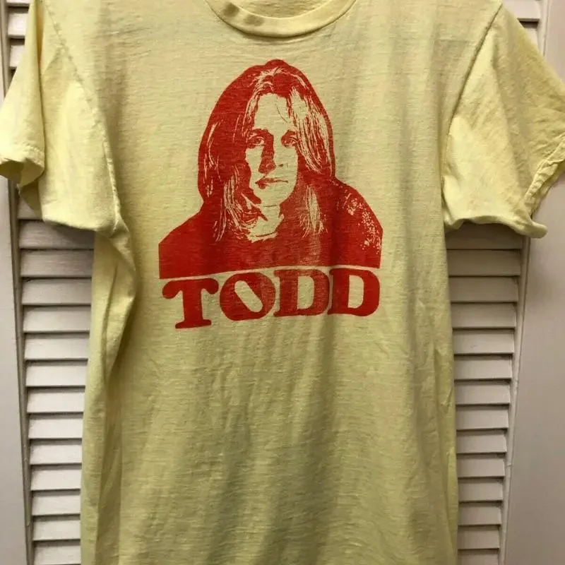 Style Todd Rundgren Concert T Shirt Classic Yellow S 5Xl