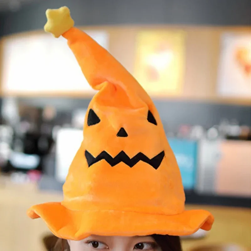 Halloween-kostuums Accessoires Pompoen Elf Heksenhoed Feestdecoraties Carnaval Make-up Rekwisieten Knuffels voor kinderen Festival