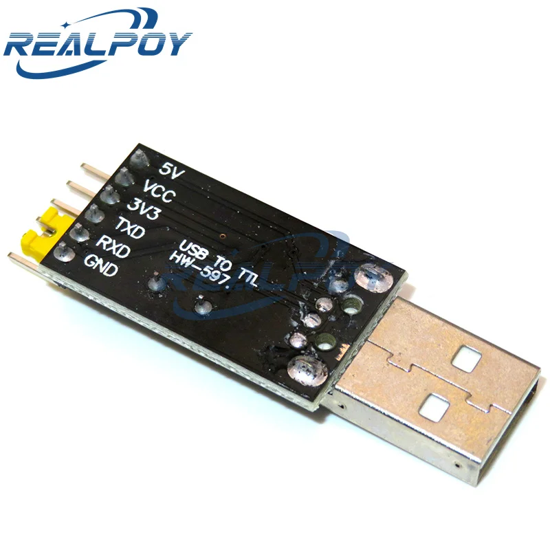 CH340 convertitore da USB a TTL modulo UART CH340G aggiornamento scarica una piastra a spazzola metallica piccola scheda microcontrollore STC da USB