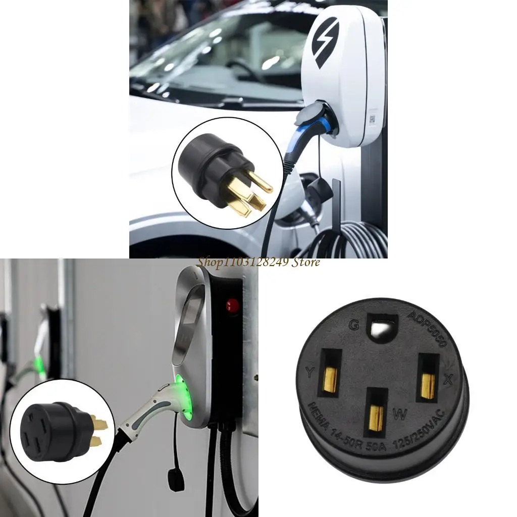 

N5KD Universal Heavy Duty 14-50P 50A 250 В ПРАВОЙ Угловой преобразователь для EV Chargers Generators Промышленное оборудование