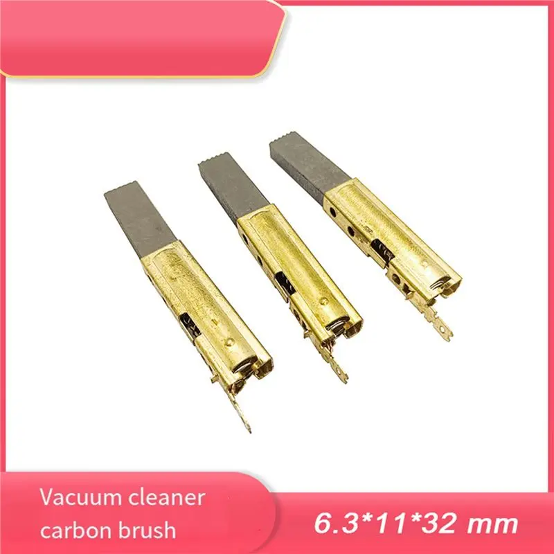 ABKS-16Pcs Motor Carbon Brushes 32Mmx11mmx6.3Mm For Karcher For Hoover For Vax Wet Vacuum BL21104 230260