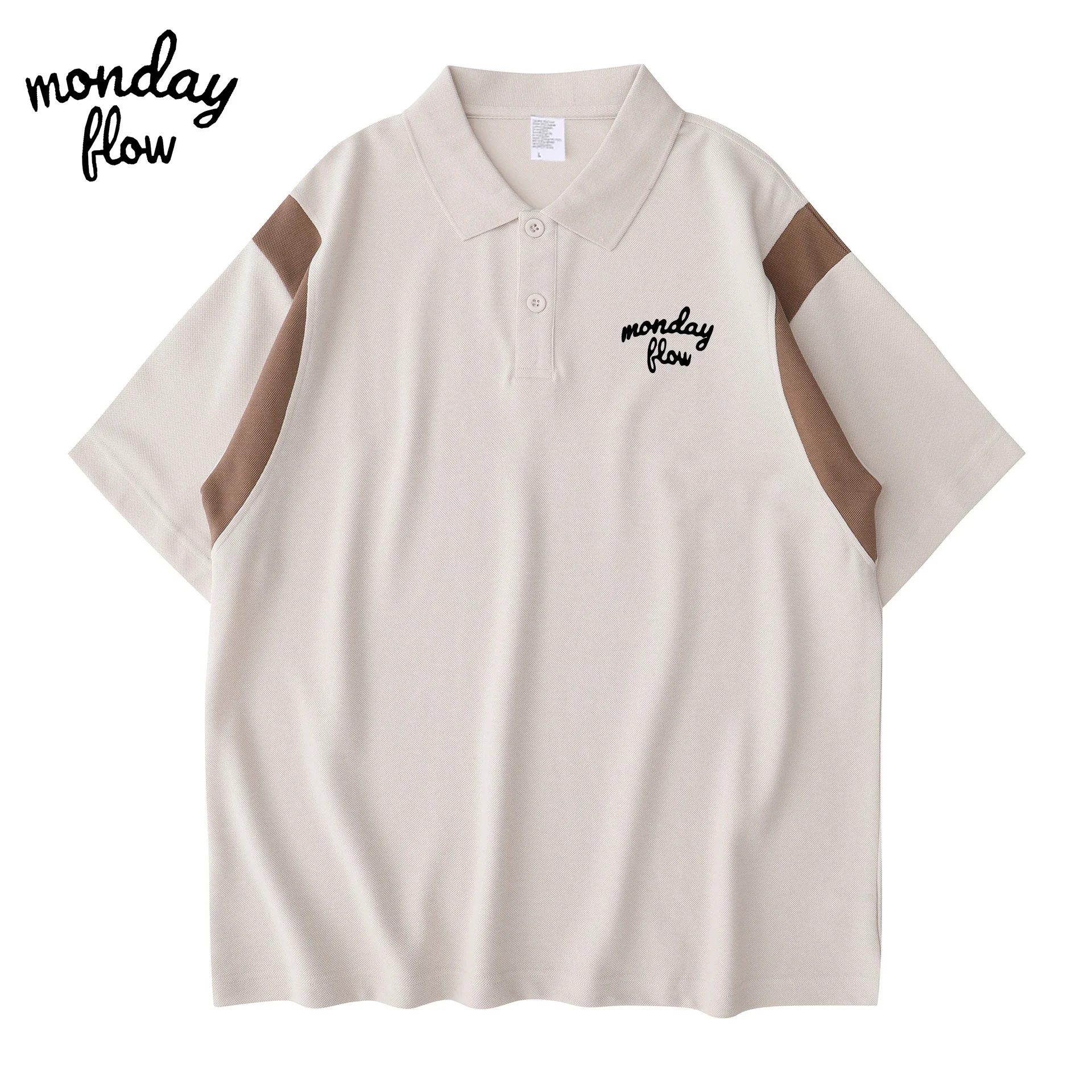 

Monday Flow Men's Sports Quick Dry Golf Suit Slim Fit Short Sleeve Polo Neck Golf Shirt New Arrival Golf Shirts for Women