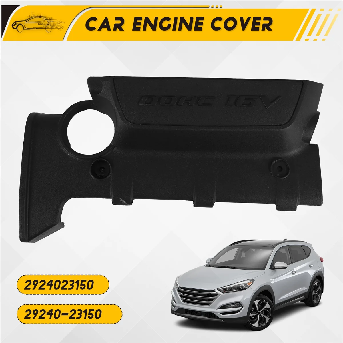 Крышка двигателя автомобиля для Hyundai Elantra Tucson Kia Sportage MK2 Soul 2.0L 29240-23150 2924023150