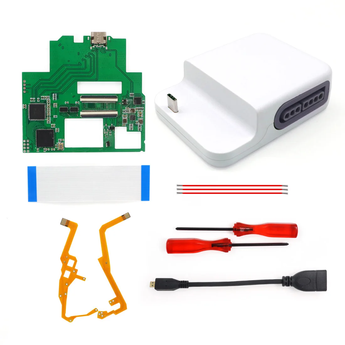 HISPEEDIDO 720P Uscita HDMI TV GBA Switch Dock Station Supporto per Game Boy Advance Console Supporto controller di ricarica di tipo C