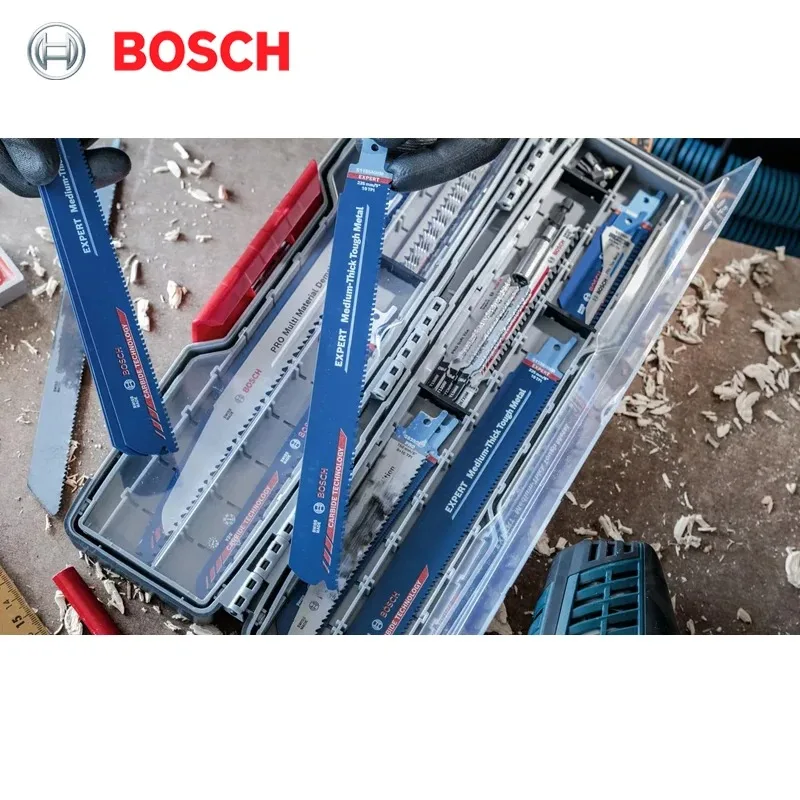 BOSCH 2608438156 PRO صندوق قوي كبير للملحقات صندوق تخزين شفرة المنشار الترددية ملحقات أدوات الطاقة من Bosch #6