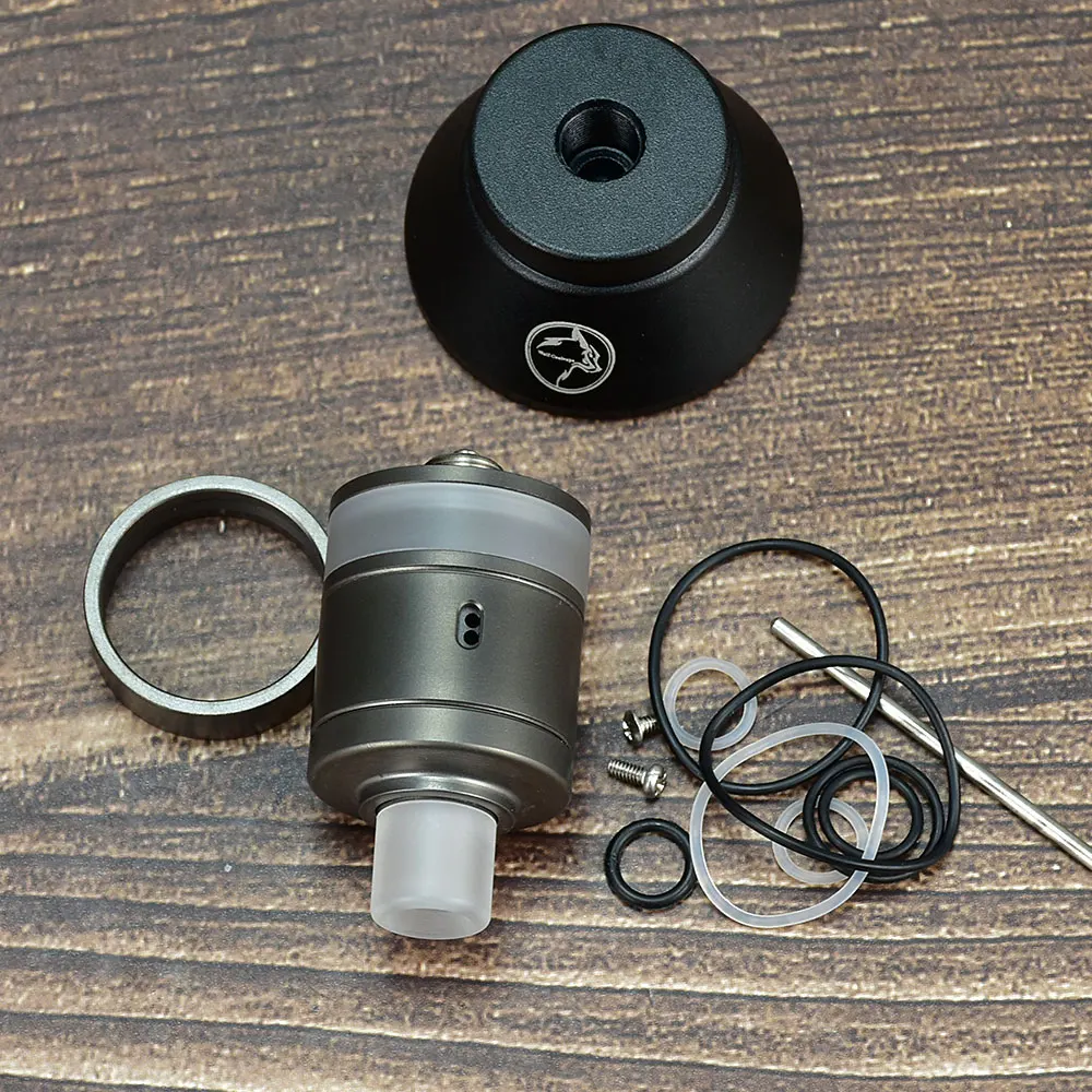 Nexmini RDTA vape 22 مللي متر 316SS البخاخة قابلة لإعادة البناء خزان vape البخاخة لفائف واحدة rdta البخاخة