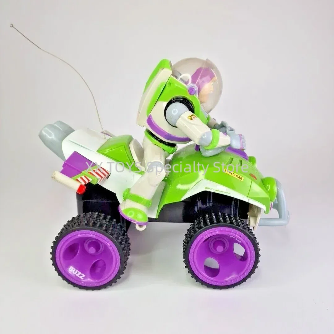 Disney Toy Story Buzz Lightyear Super Space Quad Remote Control Electric Motorcycle Toy Limited Edition Car Toy Gifts for Boys