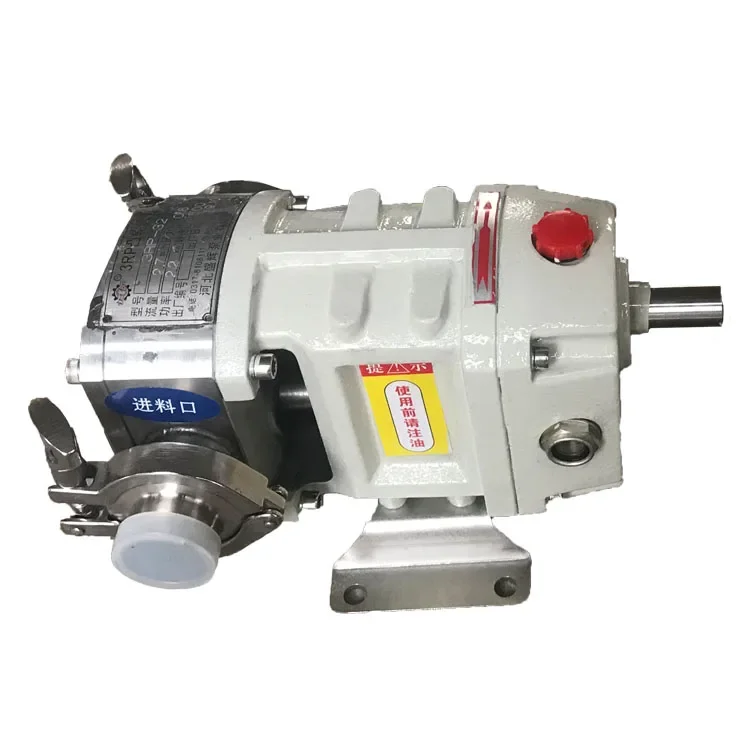 SS304 Molasses Transfer Pump Electric Lobe Pump Polishing Food Grade or Sanitary Liquid Single Phase or Three Phase  3RP