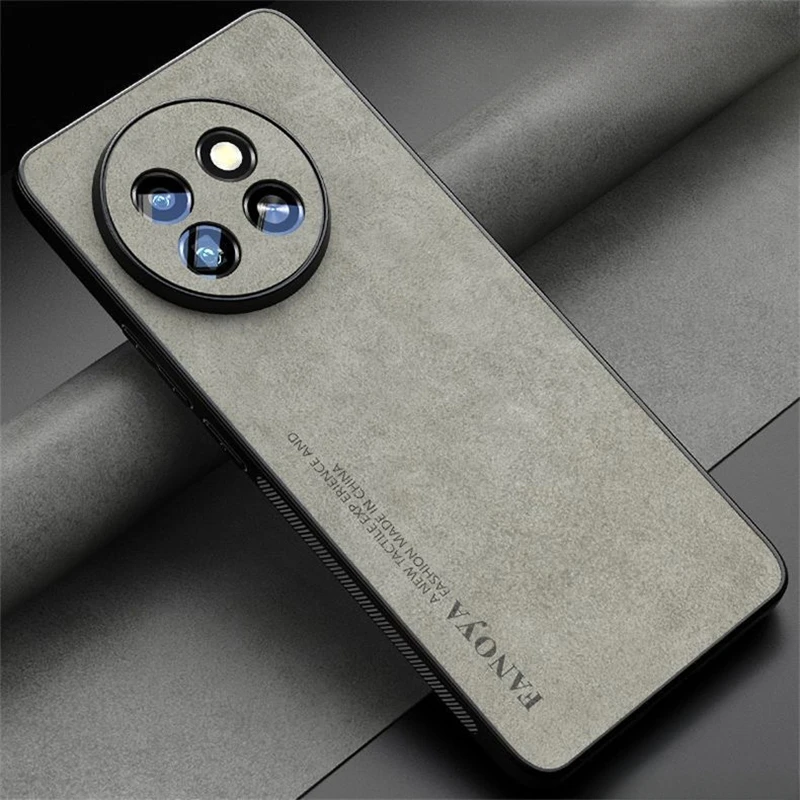 For Xiaomi 14 Civi Luxury Skinsheep Leather Case for Xiaomi Mi14 Civi 5G Civi 4pro 3 Camera Protect Shockproof Silicone Bumper