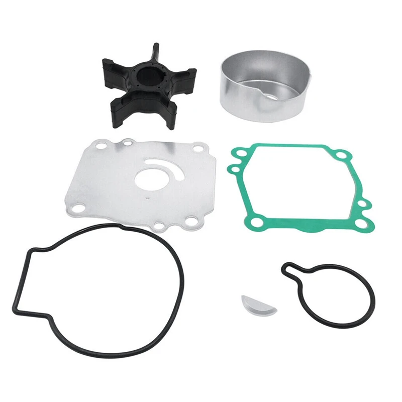 17400-92J00 Water Pump Impeller Repair Kit Easy To Install Fits For Suzuki Outboards, DF115 DF140