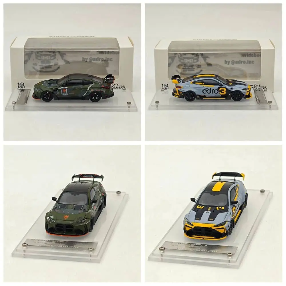 

Масштабная модель 1:64 для SW M4 G82 Widebody Sports Model Limited 499, коллекционные литые модели автомобилей, подарок для автолюбителей, игрушки.