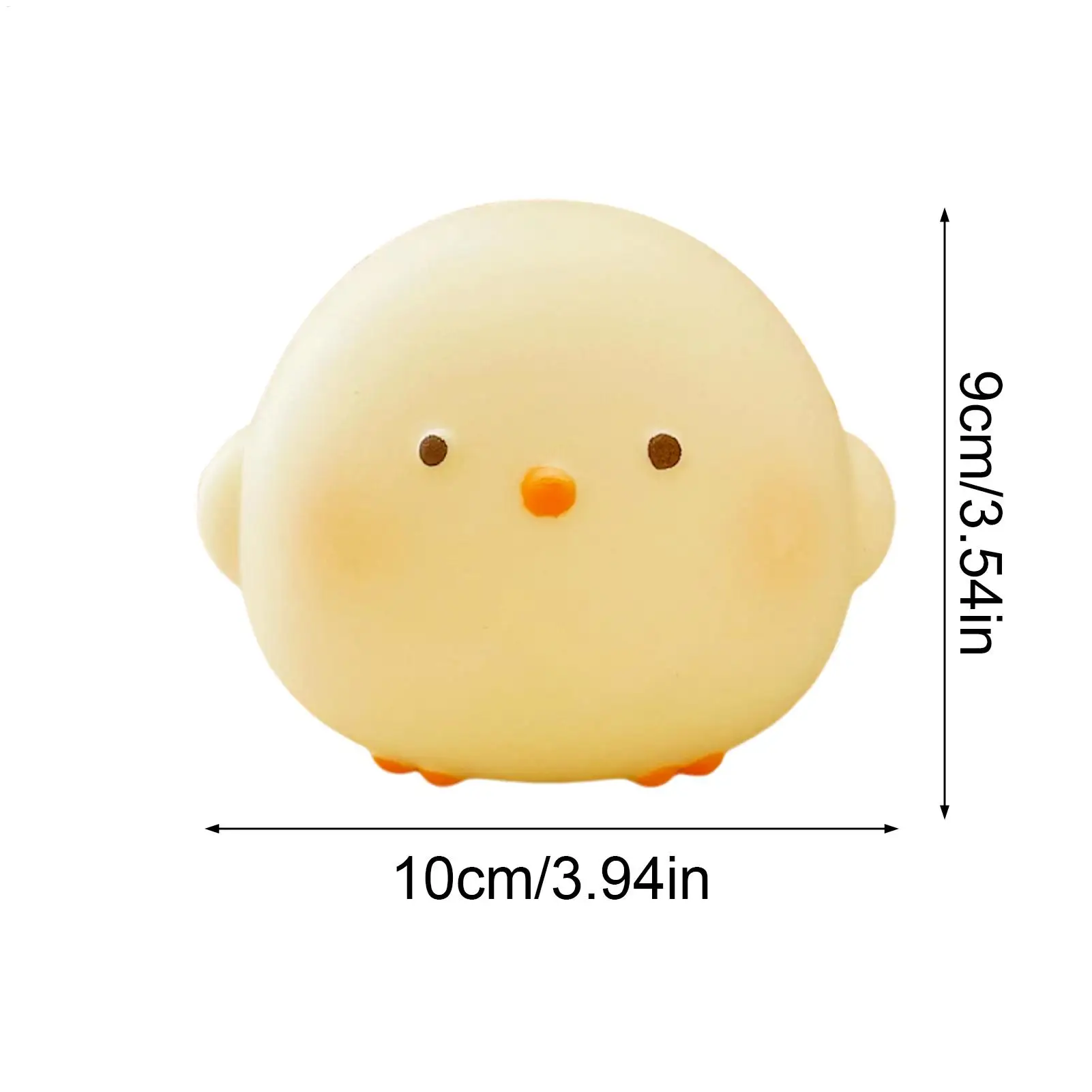 Chicken Squeeze Toy Stress Relief Sensory Fidget Toy for Adults Teens Children Relaxation Calming Home School Office Travel