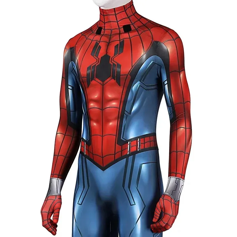 Spider Men Zombie Hunter Cloak Cosplay Costume Superhero Jumpsuit Halloween Comic-con Props Bodysuit Gifts Adult Man Gifts