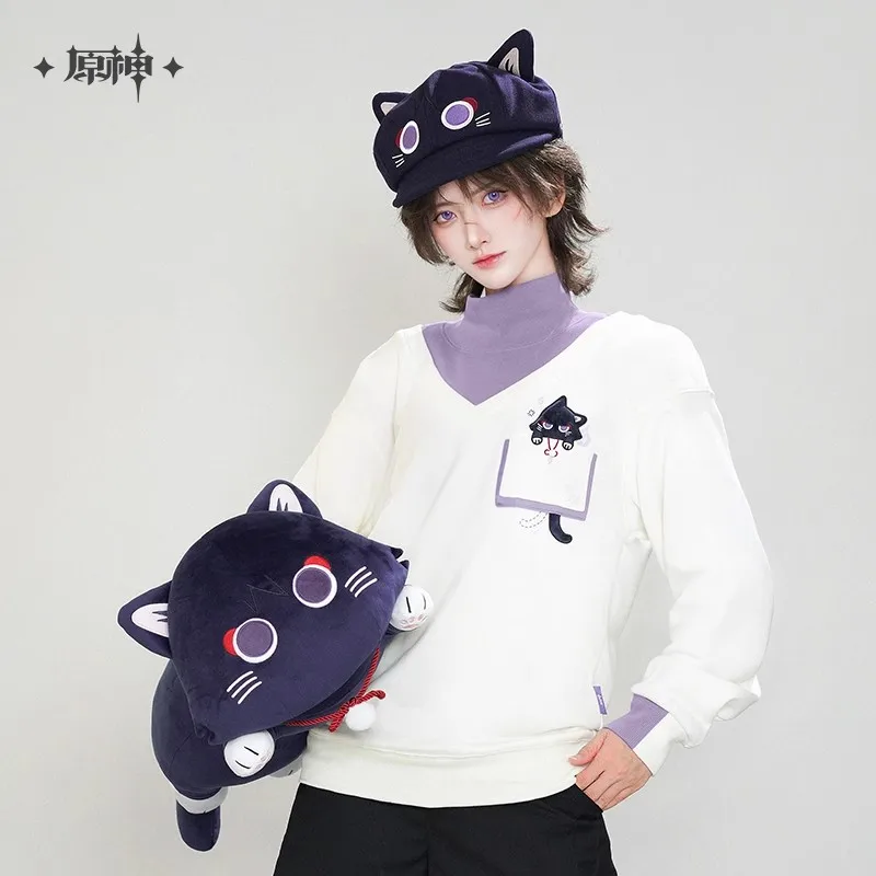 Jeu Genshin Impact produit authentique officiel Wanderer conte de fées chat thème ornement Halloween cadeau de noël Cosplay ornement