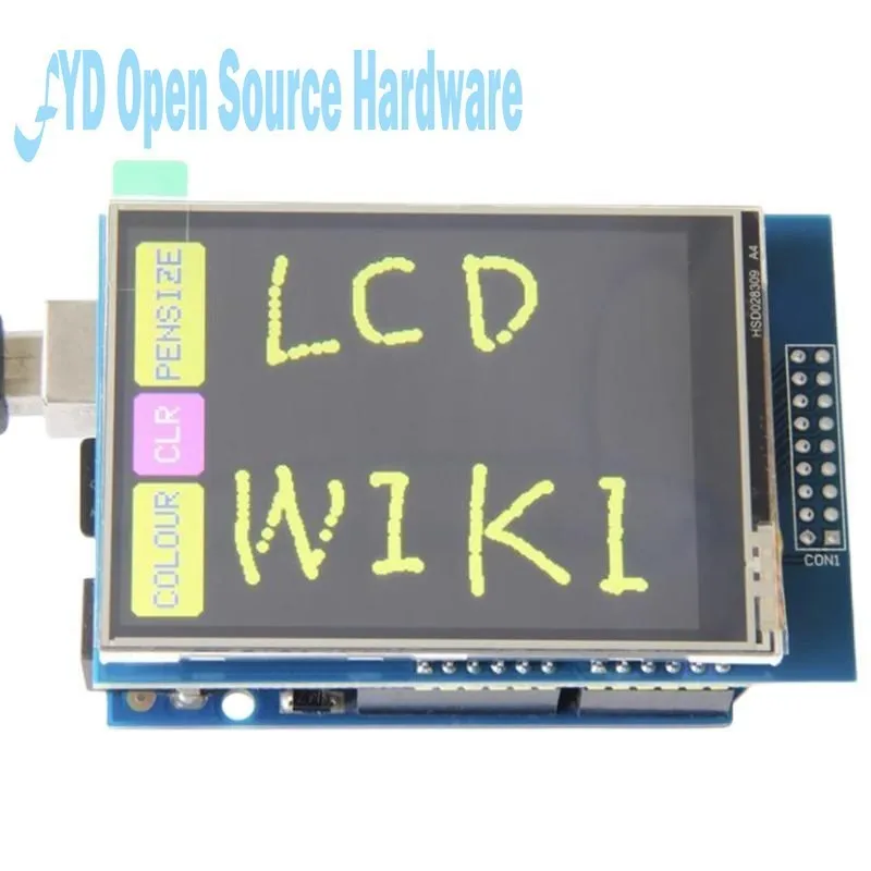 Mega 2560 LCD Module 2.8 Inch TFT LCD Screen For Arduino UNO R3 Board And Support With Gif Touch Pen