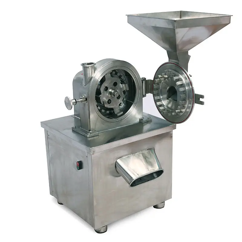 Food Powder Grinder Chili Grinder Machine Wheat Flour Mill Stainless Steel Maize Spice Grinding Machine