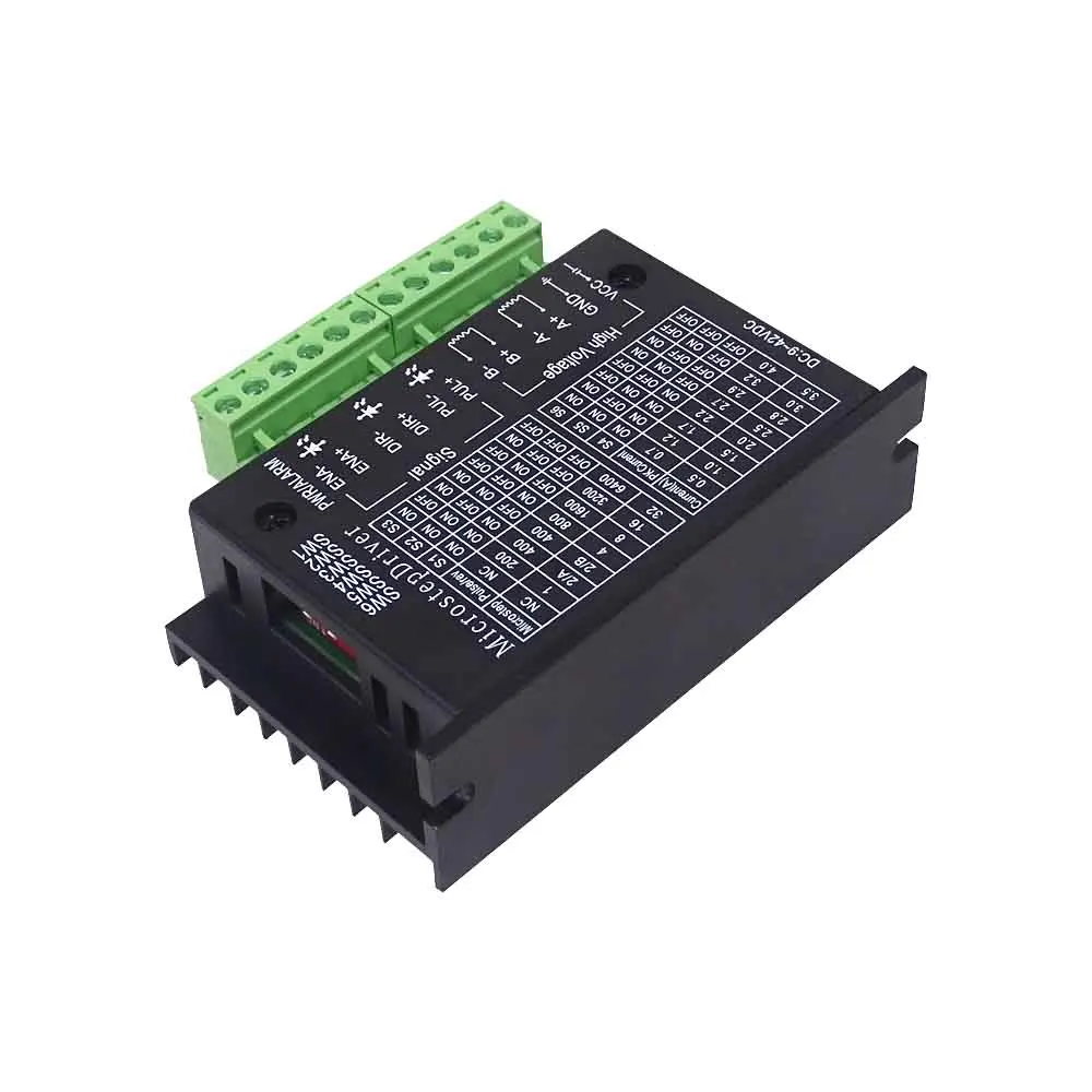 Stepper Motor Driver TB6600 23 Nema 34 42/57/86 Nema17 4A DC9-40V 1 Axis Stepping Motor CNC Engraving Machine