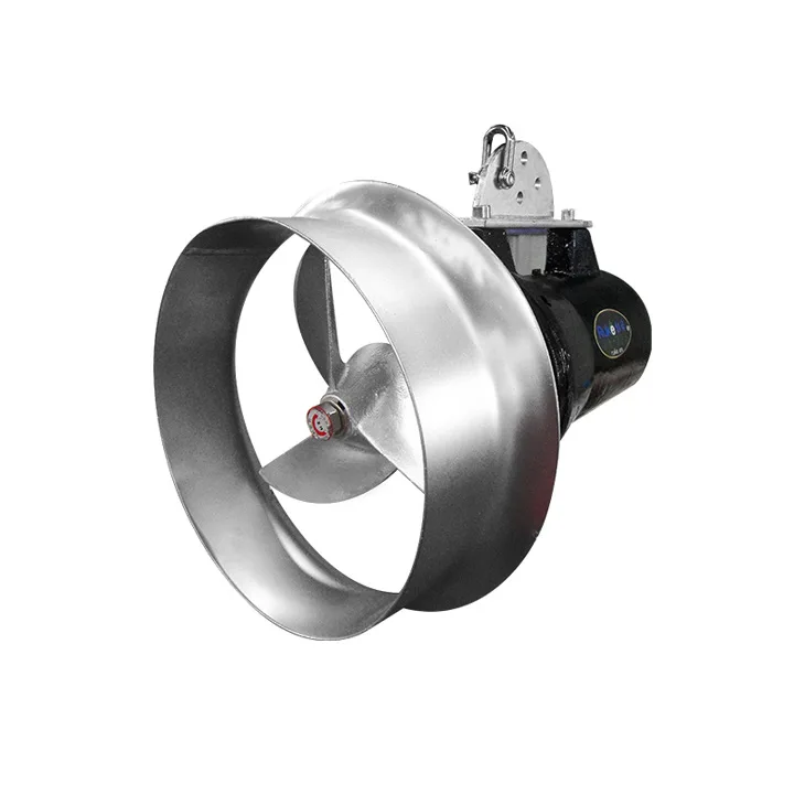 

Stainless steel shroud casting type submersible mixer, submersible push flow channel multi-functional mixer