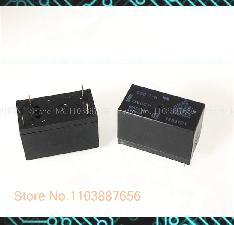 G5B-1-H 12Vdc Dip-4 - image