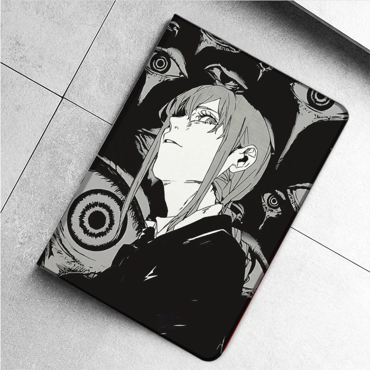 

Chainsaw Man Anime Makima Case For iPad 10.2 7th 8th 9th Air 2 3 Mini1 2 3 5 Case Luxury Silicone For iPad Air 4 iPad Pro11 Case