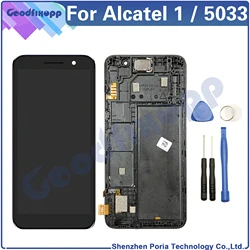 New For Alcatel 1 5033 5033X 5033J 5033T 5033D 5033G 5033M 5033F 5033E 5033Q 5033O LCD Display Touch Screen Digitizer Assembly