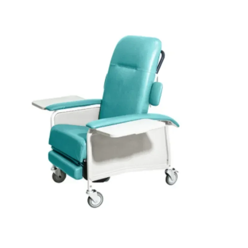 hot sale Folding Recliner Patient clinical care recliner Attendant Adjustable Geriatric Chair