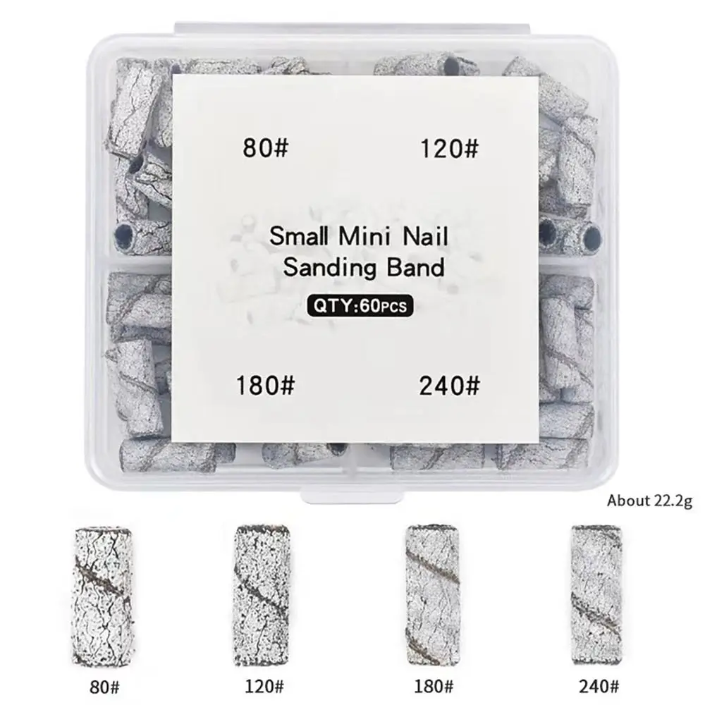 

Replacement Mini Nail Polish Sanding Files Durable Nail Art Supplies Nail Drill Bits Universal Nail Grinding Tools Set