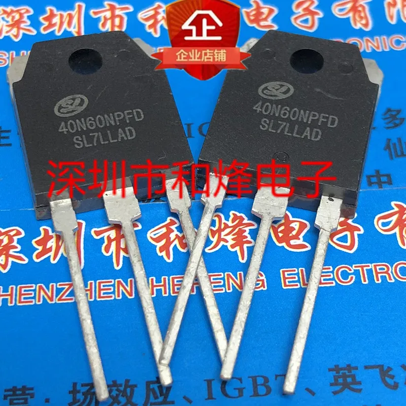 5PCS-10PCS 40N60NPFD SGT40N60NPFD  TO-3P 600V 40A Imported Original Best Quality In Stock Fast Shipping